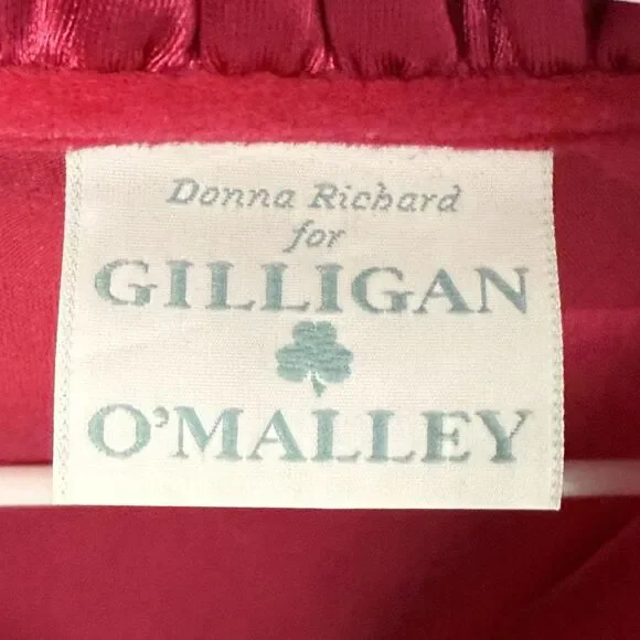 Vtg Donna Richard Gilligan Omalley Nightgown Women Pettite Lace Pockets USA - Picture 11 of 13